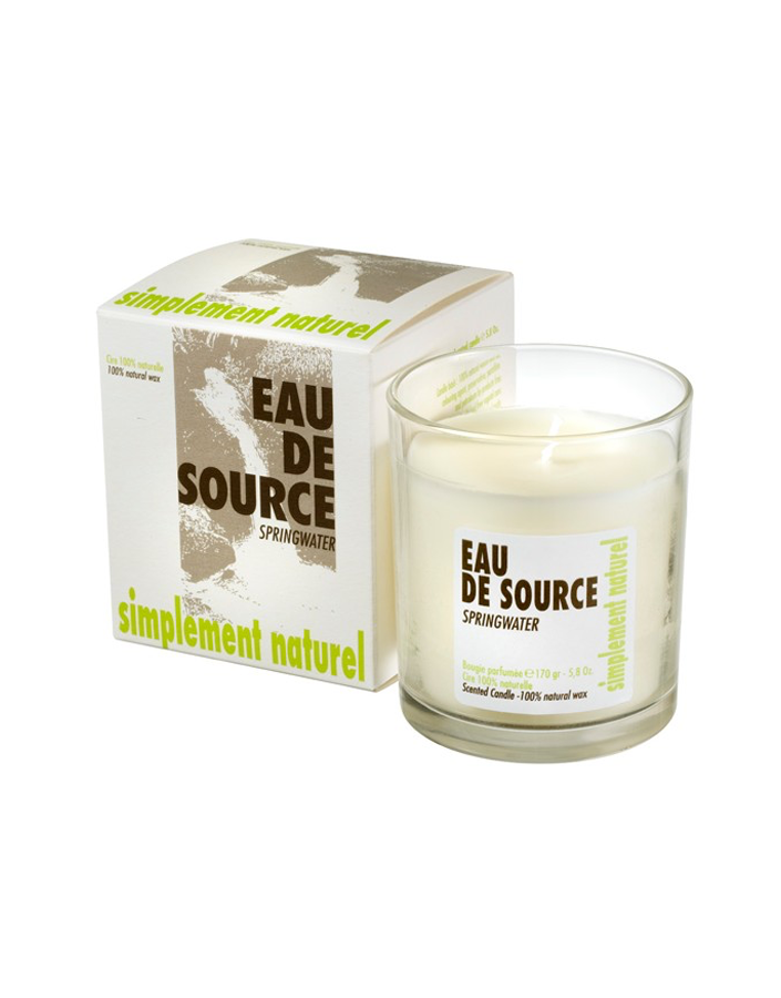 Spring Water Scented Candle