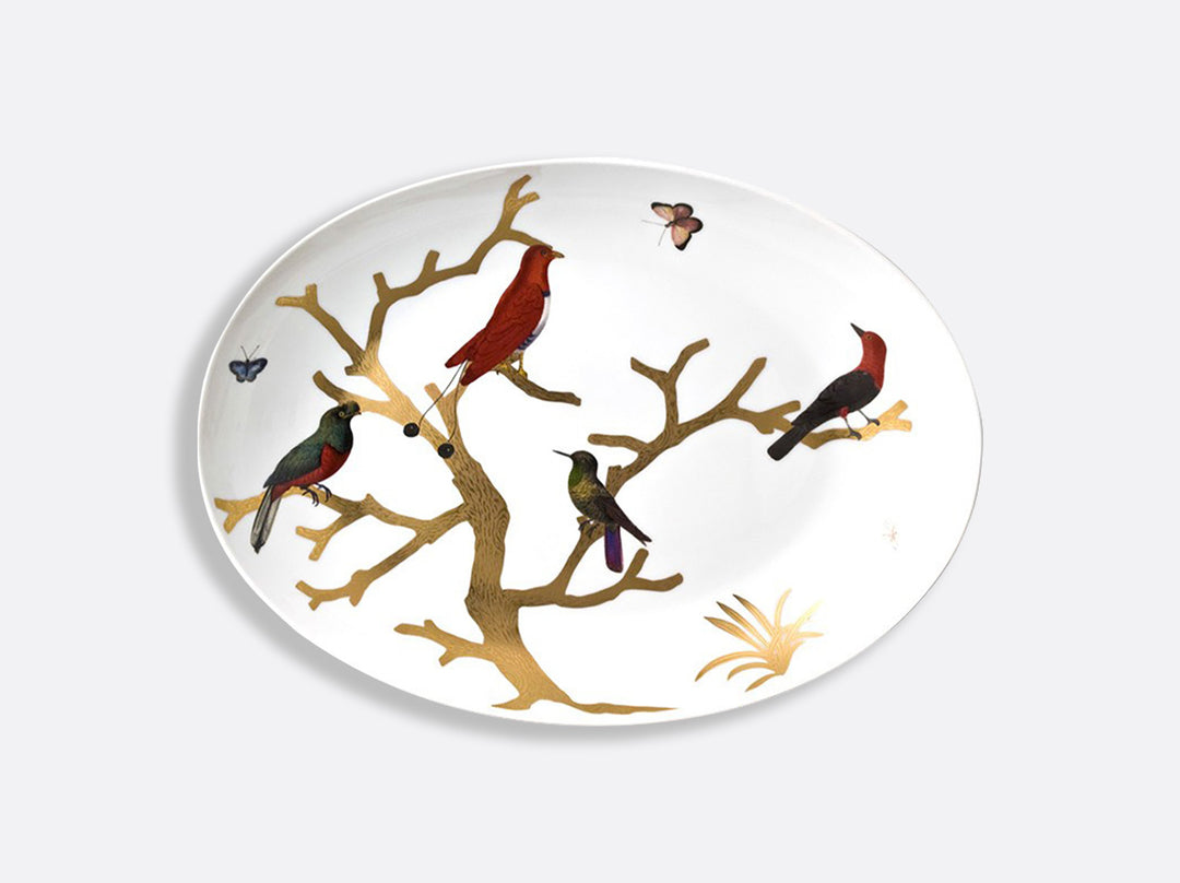 Aux Oiseaux - Oval Platter