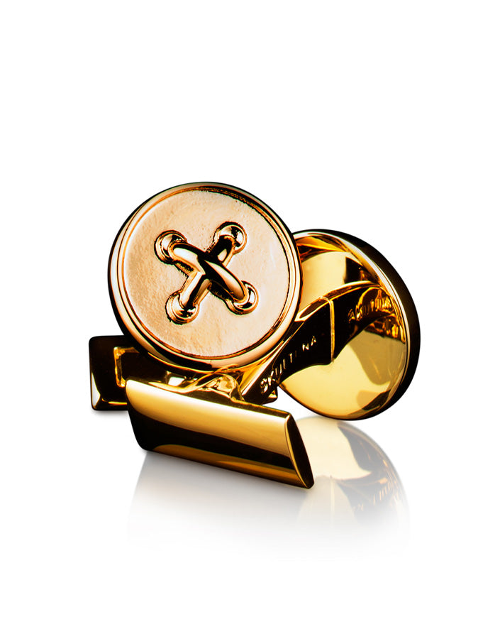 Golden cufflinks