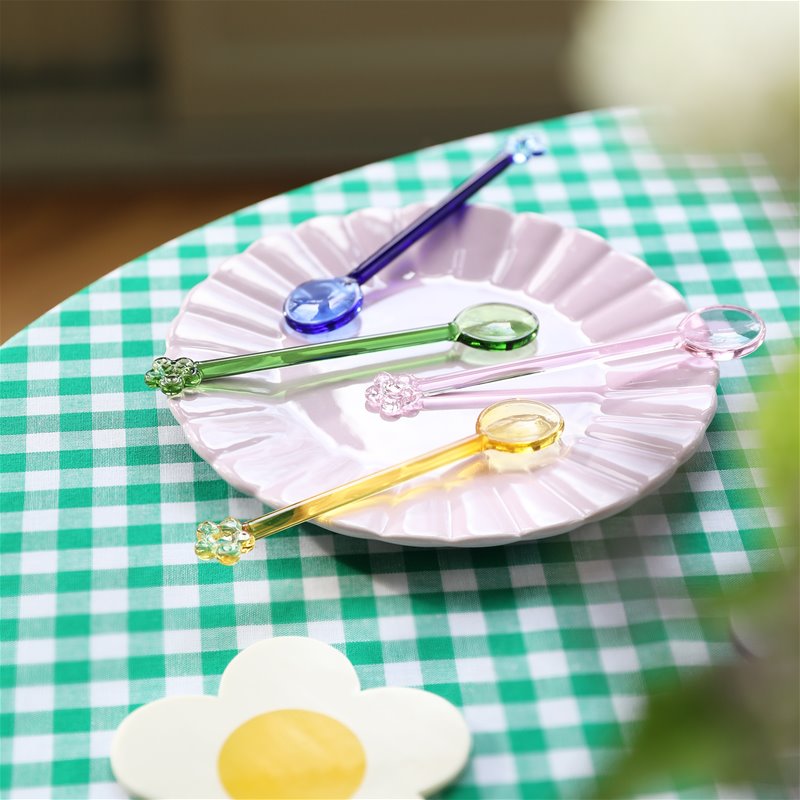 Spoon daisy set of 4