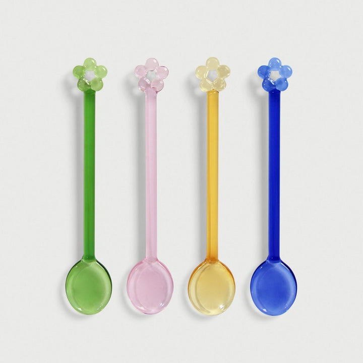 Spoon daisy set of 4